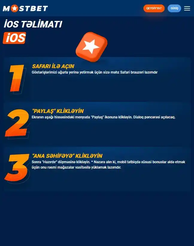 iOS-da mobil tətbiqin quraşdırılması üçün addım-addım bələdçi